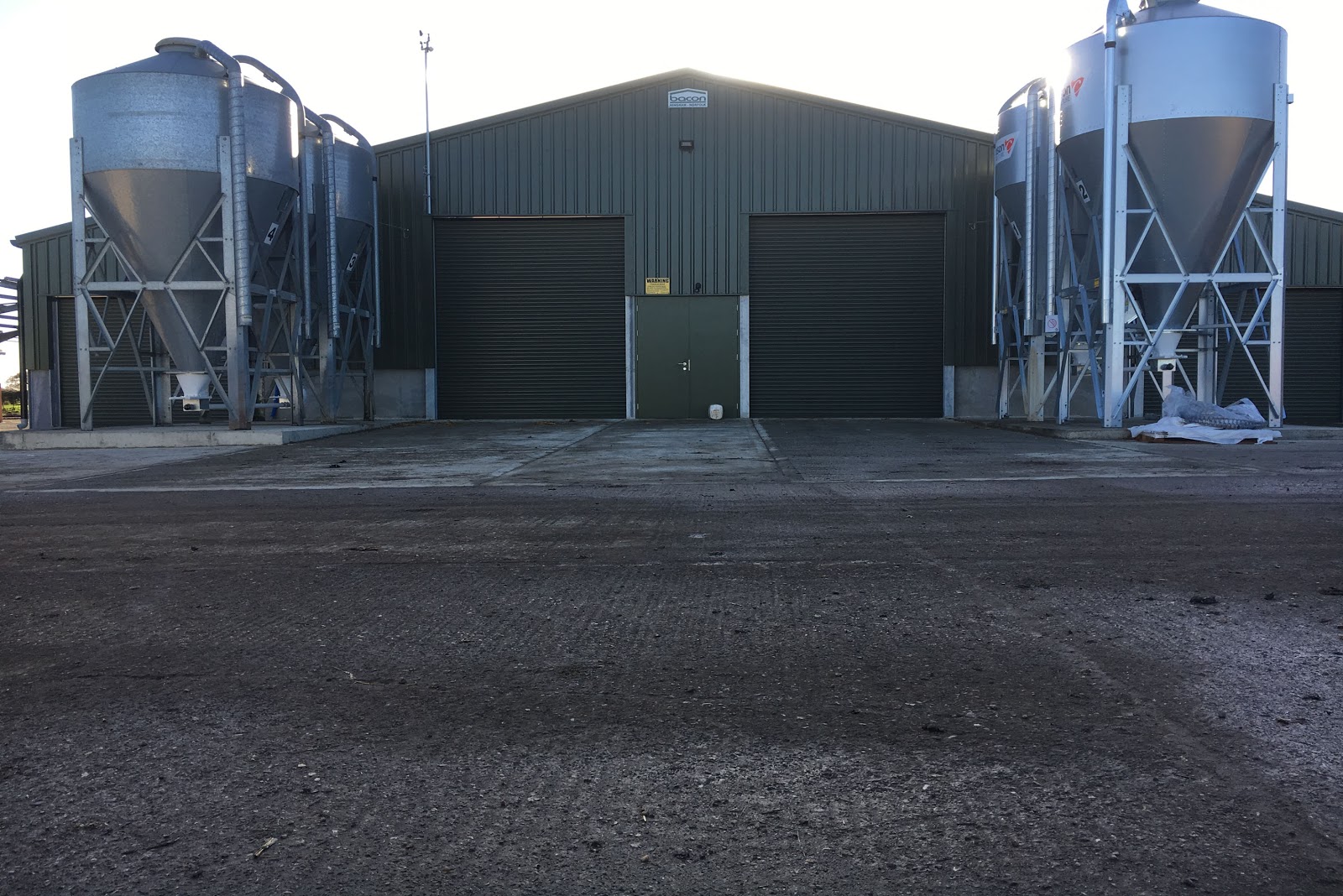 Completed steel factory construction project delivered by Welders Ghana in Tema Ghana